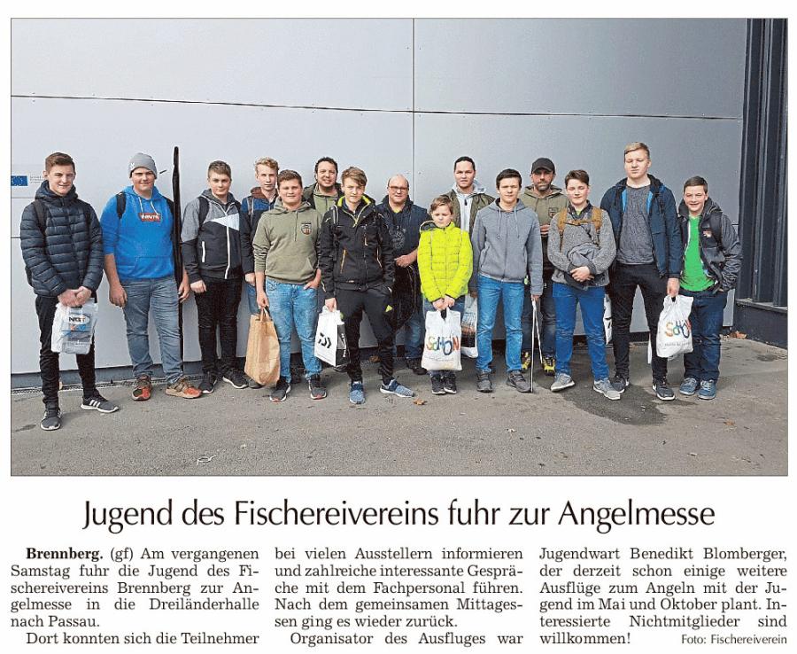 Jugendausflug 2018